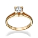 Picture of 0.30 Total Carat Solitaire Engagement Round Diamond Ring