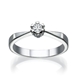 Picture of 0.20 Total Carat Solitaire Engagement Round Diamond Ring