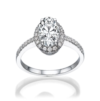 Picture of 1.70 Total Carat Masterworks Engagement Marquise Diamond Ring