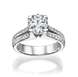 Picture of 1.52 Total Carat Classic Engagement Round Diamond Ring