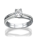 Picture of 0.40 Total Carat Classic Engagement Oval Diamond Ring