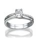 Picture of 0.35 Total Carat Classic Engagement Oval Diamond Ring