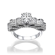 Picture of 1.50 Total Carat Masterworks Engagement Round Diamond Ring