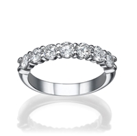 Picture of 1.05 Total Carat Classic Wedding Round Diamond Ring