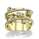 Picture of 0.89 Total Carat Designer Wedding Round Diamond Ring