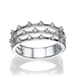 Picture of 0.19 Total Carat Designer Wedding Round Diamond Ring