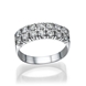 Picture of 0.94 Total Carat Designer Wedding Round Diamond Ring