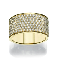 Picture of 1.75 Total Carat Designer Wedding Round Diamond Ring