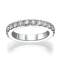 Picture of 1.01 Total Carat Anniversary Wedding Round Diamond Ring