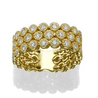 Picture of 1.46 Total Carat Designer Wedding Round Diamond Ring