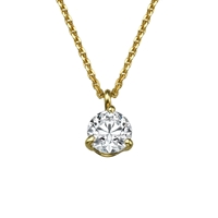 Picture of 0.23 Total Carat Solitaire Round Diamond Pendant