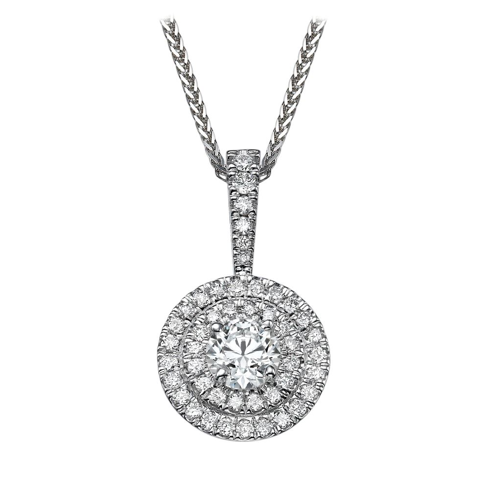 Elegant shop diamond pendant