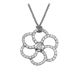 Picture of 0.71 Total Carat Designer Round Diamond Pendant