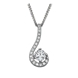 Picture of 0.47 Total Carat Designer Round Diamond Pendant