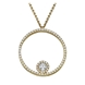 Picture of 0.45 Total Carat Classic Round Diamond Pendant