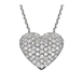 Picture of 0.57 Total Carat Heart Round Diamond Pendant