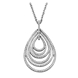 Picture of 1.10 Total Carat Designer Round Diamond Pendant