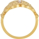 Picture of 0.08 Total Carat Designer Wedding Round Diamond Ring