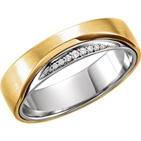 Picture of 0.05 Total Carat Designer Wedding Round Diamond Ring