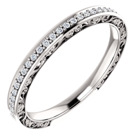 Picture of 0.17 Total Carat Anniversary Wedding Round Diamond Ring