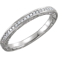 Picture of 0.20 Total Carat Anniversary Wedding Round Diamond Ring