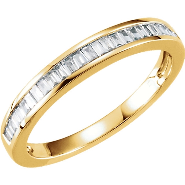 Picture of 0.25 Total Carat Anniversary Wedding Baguette Diamond Ring