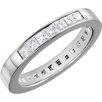 Picture of 0.33 Total Carat Anniversary Wedding Princess Diamond Ring