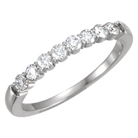 Picture of 0.33 Total Carat Anniversary Wedding Round Diamond Ring