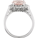 Picture of 0.08 Total Carat Designer Wedding Round Diamond Ring