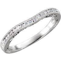 Picture of 0.17 Total Carat Anniversary Wedding Round Diamond Ring
