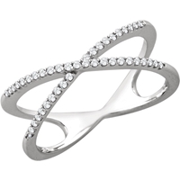 Picture of 0.17 Total Carat Designer Wedding Round Diamond Ring