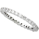 Picture of 1.00 Total Carat Eternity Wedding Round Diamond Ring