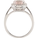 Picture of 0.17 Total Carat Halo Wedding Round Diamond Ring