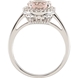 Picture of 0.17 Total Carat Halo Wedding Round Diamond Ring