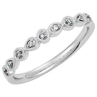 Picture of 0.04 Total Carat Designer Wedding Round Diamond Ring