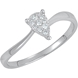 Picture of 0.07 Total Carat Designer Wedding Round Diamond Ring