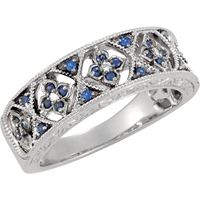 Picture of 0.04 Total Carat Designer Wedding Round Diamond Ring