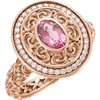 Picture of 0.20 Total Carat Designer Wedding Round Diamond Ring