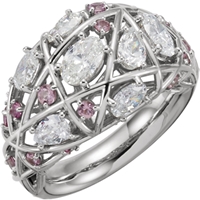 Picture of 2.00 Total Carat Designer Wedding Round Diamond Ring