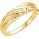 Picture of 0.10 Total Carat Designer Round Diamond Band