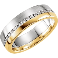 Picture of 0.33 Total Carat Comfort Fit Round Diamond Band