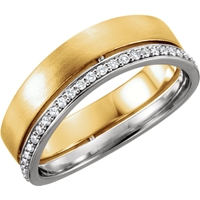 Picture of 0.33 Total Carat Designer Round Diamond Band