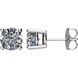 Picture of 2.00 Total Carat Stud Round Diamond Earrings