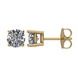 Picture of 1.50 Total Carat Stud Round Diamond Earrings