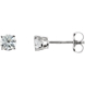 Picture of 0.50 Total Carat Stud Round Diamond Earrings