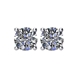 Picture of 2.00 Total Carat Stud Round Diamond Earrings