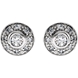 Picture of 0.25 Total Carat Halo Round Diamond Earrings