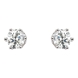 Picture of 0.50 Total Carat Stud Round Diamond Earrings