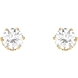 Picture of 2.00 Total Carat Stud Round Diamond Earrings