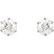 Picture of 2.00 Total Carat Stud Round Diamond Earrings